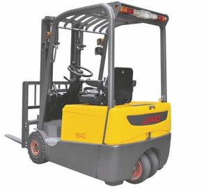 China Three Wheel Electric Forklift Truck 1 ton capacity Small Turning Radius supplier