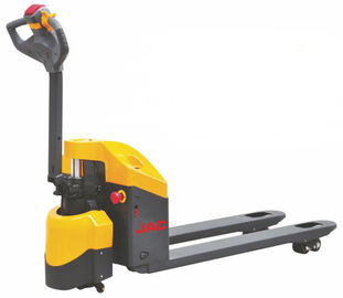 China Large Capacity Semi Electric Powered Pallet Truck , Motorised Pallet Truck supplier