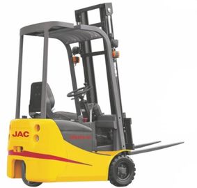 Three Wheel Electric Forklift Truck 1 ton capacity Small Turning Radius supplier