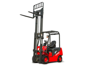 Four Wheel Conterbalance Electric Forklift Truck With Lead Acid Battery supplier
