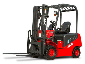 Four Wheel Conterbalance Electric Forklift Truck With Lead Acid Battery supplier