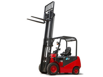 AC Drive Battery Powered Forklift , 4 Wheel Electric Forklift 2.5 Ton Lifting Capacity supplier