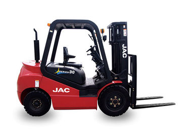 China JAC 4 Wheel Drive Forklift , Industrial Forklift Truck 3m - 6m Lift Height exporter