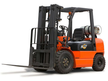 Efficient Dual Fuel Forklift , Load Capacity 3 Ton Gasoline Lpg Forklift supplier