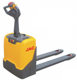 China Electric Walkie Pallet Jack / Indoor Equipment Small Pallet Truck 1.5 Ton Capacity exporter