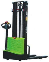 pedestrian Type battery electric JAC narrow aisle Stacker Light weight supplier