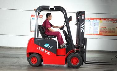 Four Wheel Conterbalance Electric Forklift Truck With Lead Acid Battery supplier