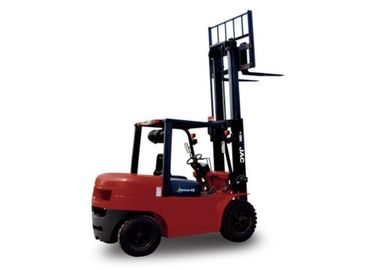 Sit Up Diesel Operated Forklift , 2.5 Ton Diesel Four Wheel Drive Forklift supplier