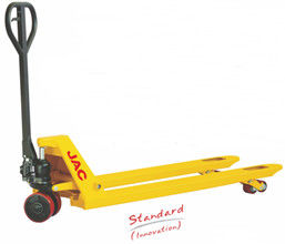 China 2.5 Ton Handle Pallet Truck , Manual Operation Hydraulic Pallet Truck exporter