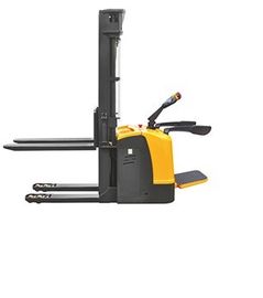 Warehouse 1.2 ton Ride Electric Stacker Truck Narrow Aisle Forklift Stepless Speed Control Alternating Current 1200Kg supplier