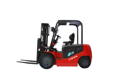 China Powerful Electric Forklift Truck Large Lifting Capacity 3.5 Ton 3m - 6m Lift Height factory
