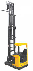 China High Reach Warehouse Reach Truck , Container Handling Reach Type Forklift distributor