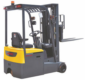 China Warehouse 3 Wheel Electric Forklift , Industrial Lift Truck 1500KG Load Capacity factory