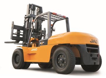 China Heavy Machinery Counterbalance Diesel Forklift Truck 10 Ton Large Capacity factory