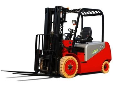 China 3 Ton Electric Battery Powered Forklift / Triple Mast Forklift One Year Warranty factory