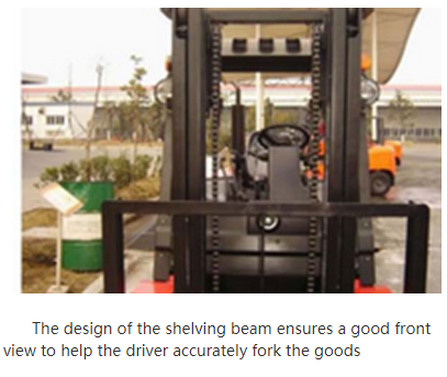 JAC 10 Ton Diesel Forklift , Large Capacity Counterbalance Forklifts , Heavy Equipment Forklift , Red Or Orange Color